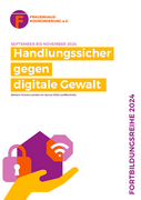 Flyer FHK Fortbildungsreihe Digitale Gewalt