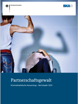 Titelbild der polizeilichen Kriminalstatistik zu Partnerschaftsgewalt