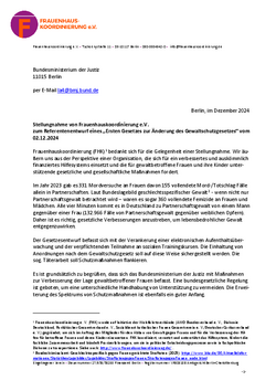 Abbildung Stellungnahme